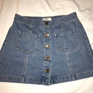 Jean skirt